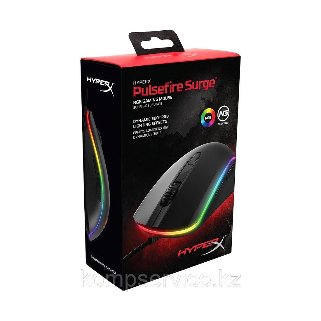 Компьютерная мышь HyperX Pulsefire Surge RGB Gaming 4P5Q1AA - фото 3 - id-p111640322