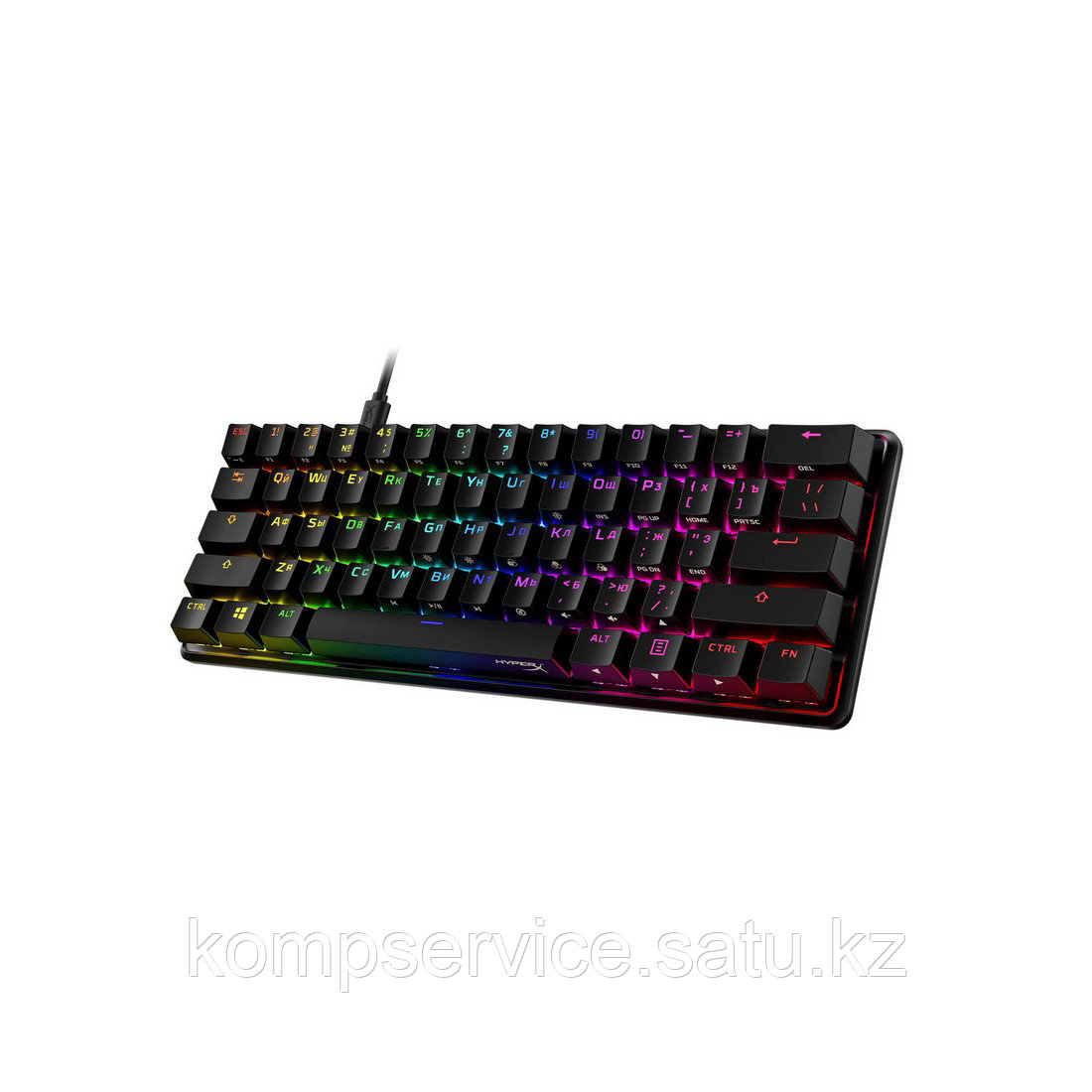 Клавиатура HyperX Alloy Origins 60 4P5N0AA#ACB - фото 1 - id-p111640351