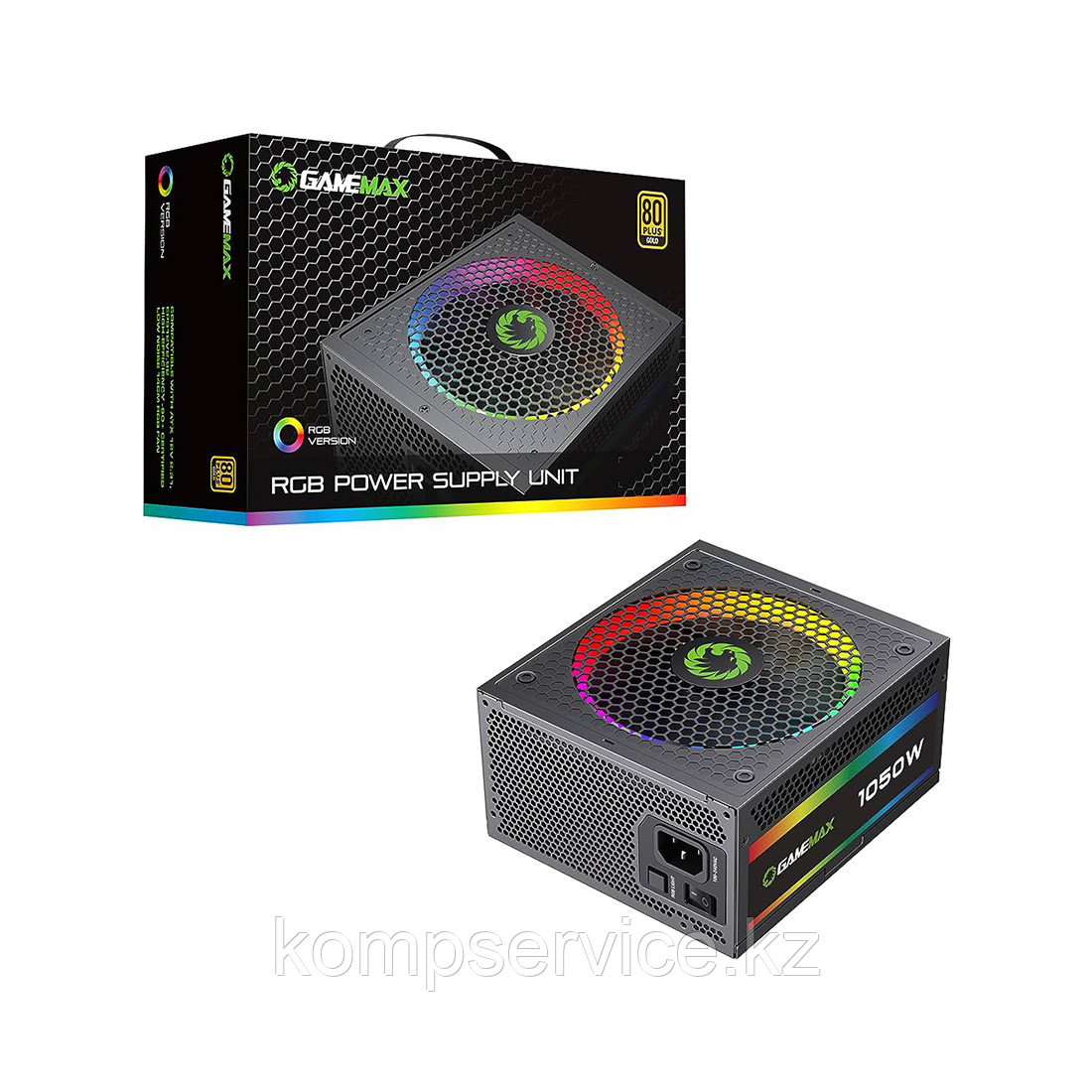 Блок питания Gamemax RGB1050 PRO 5.0 ATX3.0 Gold - фото 3 - id-p111640368