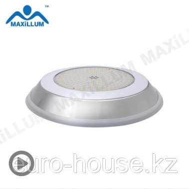 Прожектор AISI 304 накладной светодиодный для бассейнов (под лайнер/ бетон), фото 1