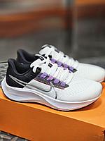 E Nike air zoom pegasus 38 кроссовкалары ақ түсті