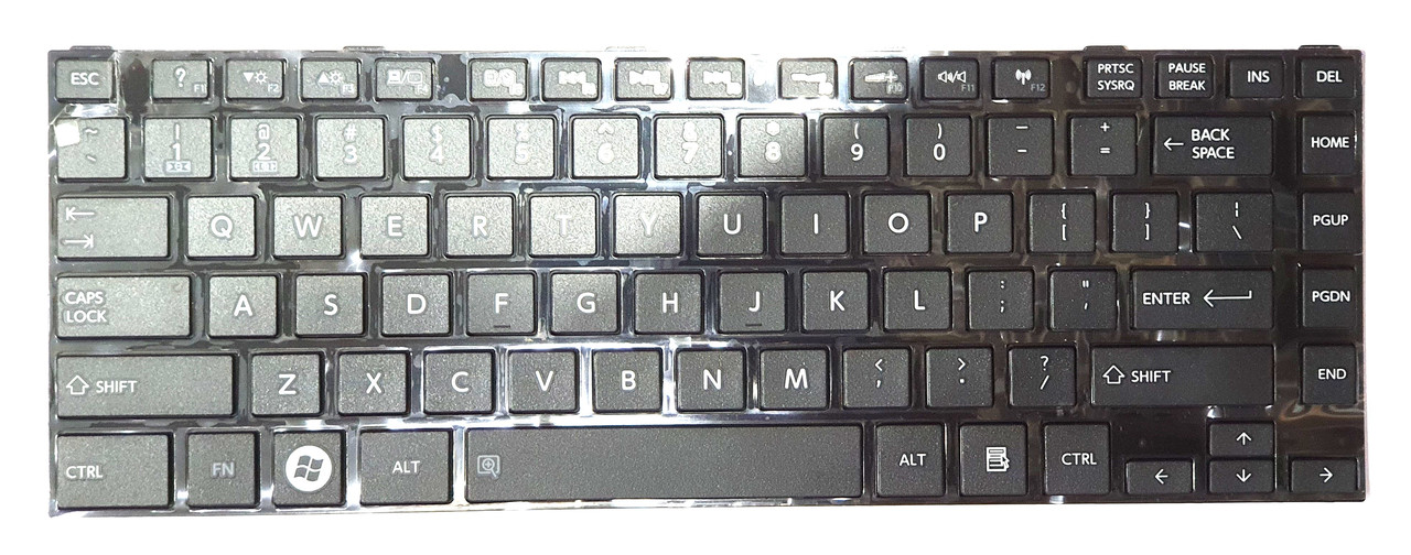 Клавиатура для ноутбука Toshiba Satellite C800 ENG - фото 1 - id-p76731452