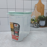 Контейнер для хранения сухих и сыпучих продуктов прозрачный Doston plast 1.5 L