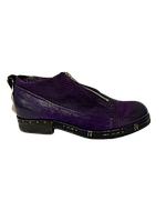 Туфли женские кожанные AS98 фиолетовые