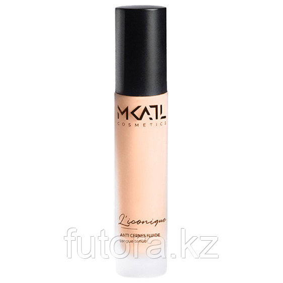 Флюид-антисерн "MKATL (Make-Up Atelier) - Iconique Fluid Concealer - 1A" корректор с увлажняющим эффектом.