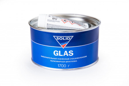 Шпатлевка Glas Solid с отвердителем 1.7 кг - фото 1 - id-p111648168