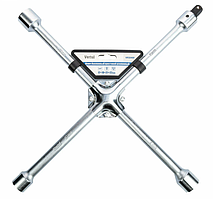 Ключ баллонный крестовой усиленный 17×19×21×22мм / 1/2" VR50400