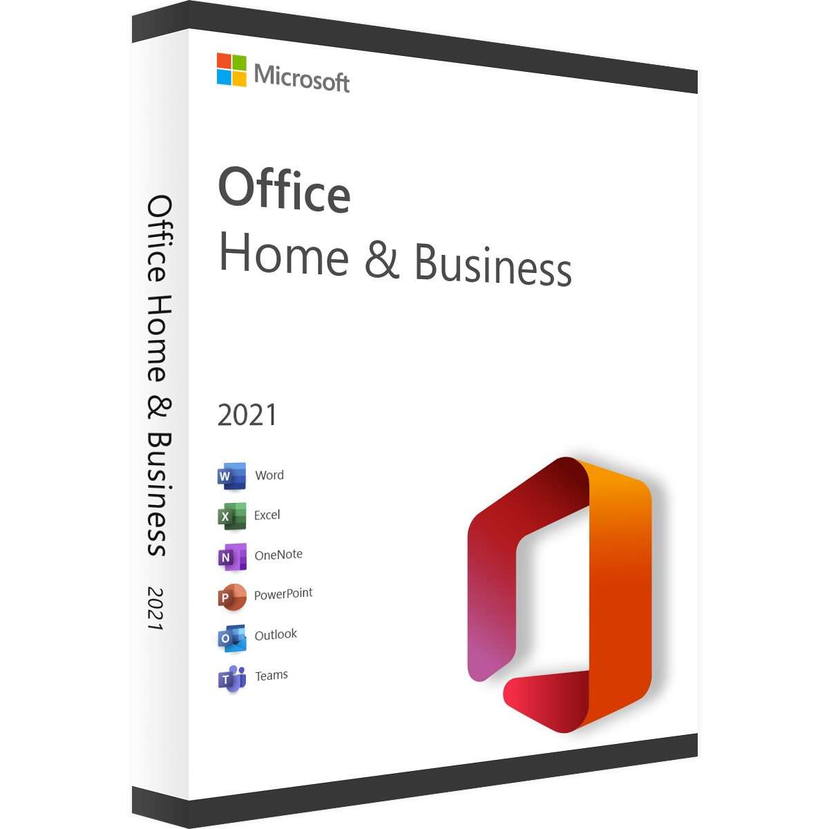 Коробочная версия Microsoft Office Home and Business 2021 Russian Kazakhstan Only Medialess P6 - фото 1 - id-p111649392