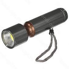 Ручной LED фонарик YB-953 до 100 м, металлический - фото 3 - id-p111649485