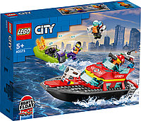 Конструктор LEGO City Лодка пожарной бригады