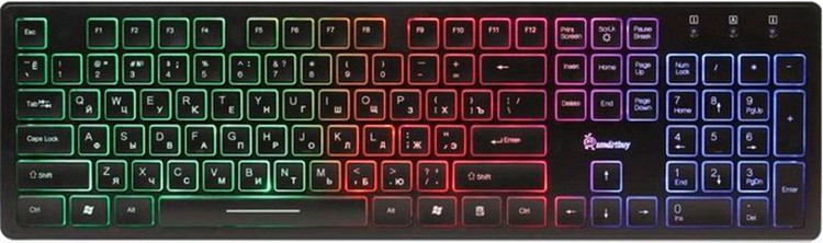 Keyboard SmartBuy multimedia ONE 305 (SBK-305U-K), черная, USB