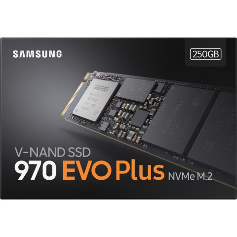 SSD накопитель 250Gb Samsung 970 EVO Plus MZ-V7S250BW, M.2, PCI-E 3.0 - фото 3 - id-p110165961