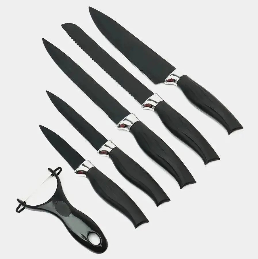 Набор ножей для кухни 6 шт. (4897) - фото 1 - id-p110894384