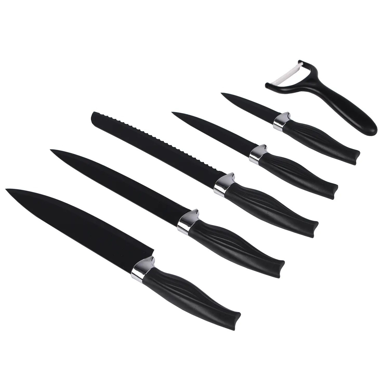 Набор ножей для кухни 6 шт. (4897) - фото 2 - id-p110894384
