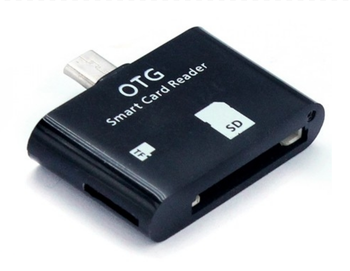 Micro USB переходник для карты памяти SD/TF OTG для смартфонов, планшетов - фото 1 - id-p49797027