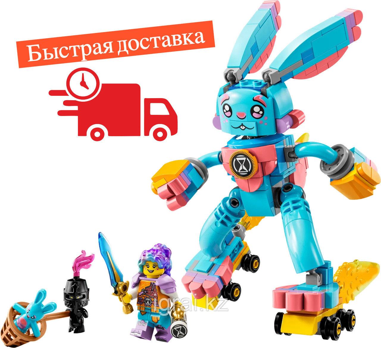 Lego DREAMZzz Иззи и кролик Банчу - фото 1 - id-p110326447