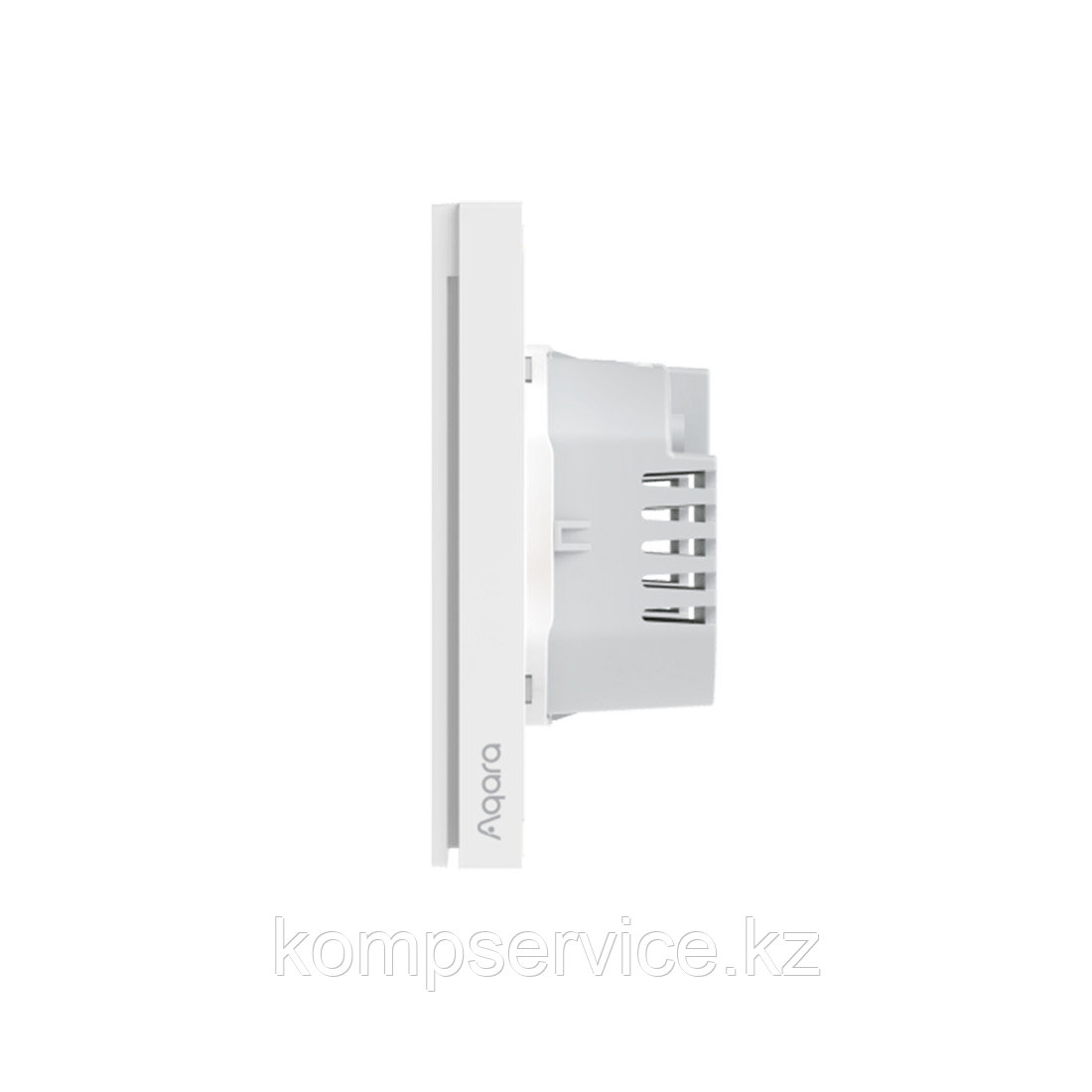 Настенный выключатель AQARA Smart Wall Switch H1(No Neutral, Double Rocker) - фото 2 - id-p111661857