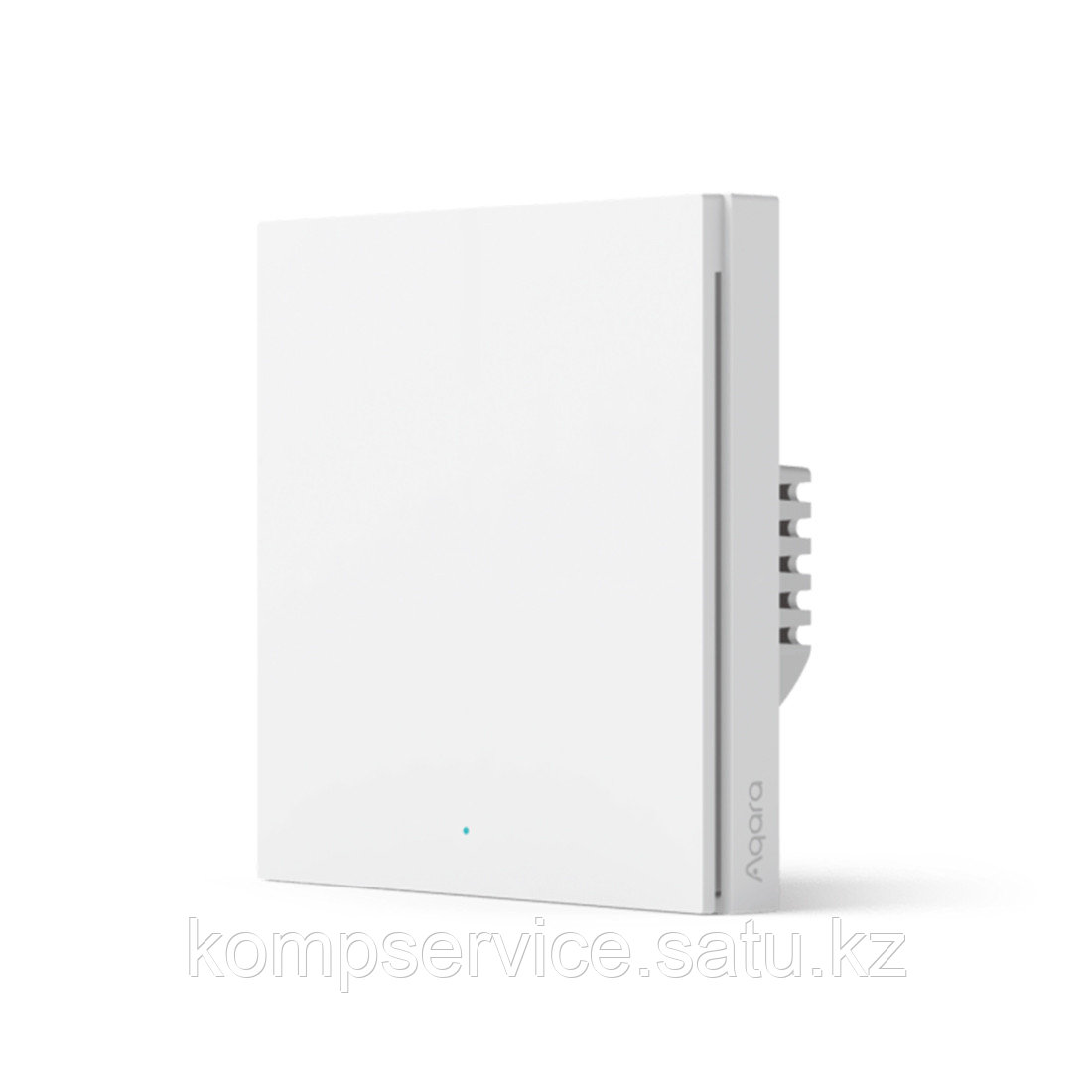 Настенный выключатель одноклавишный Aqara Smart Wall Switch H1 (With Neutral, Single Rocker) - фото 1 - id-p111661922