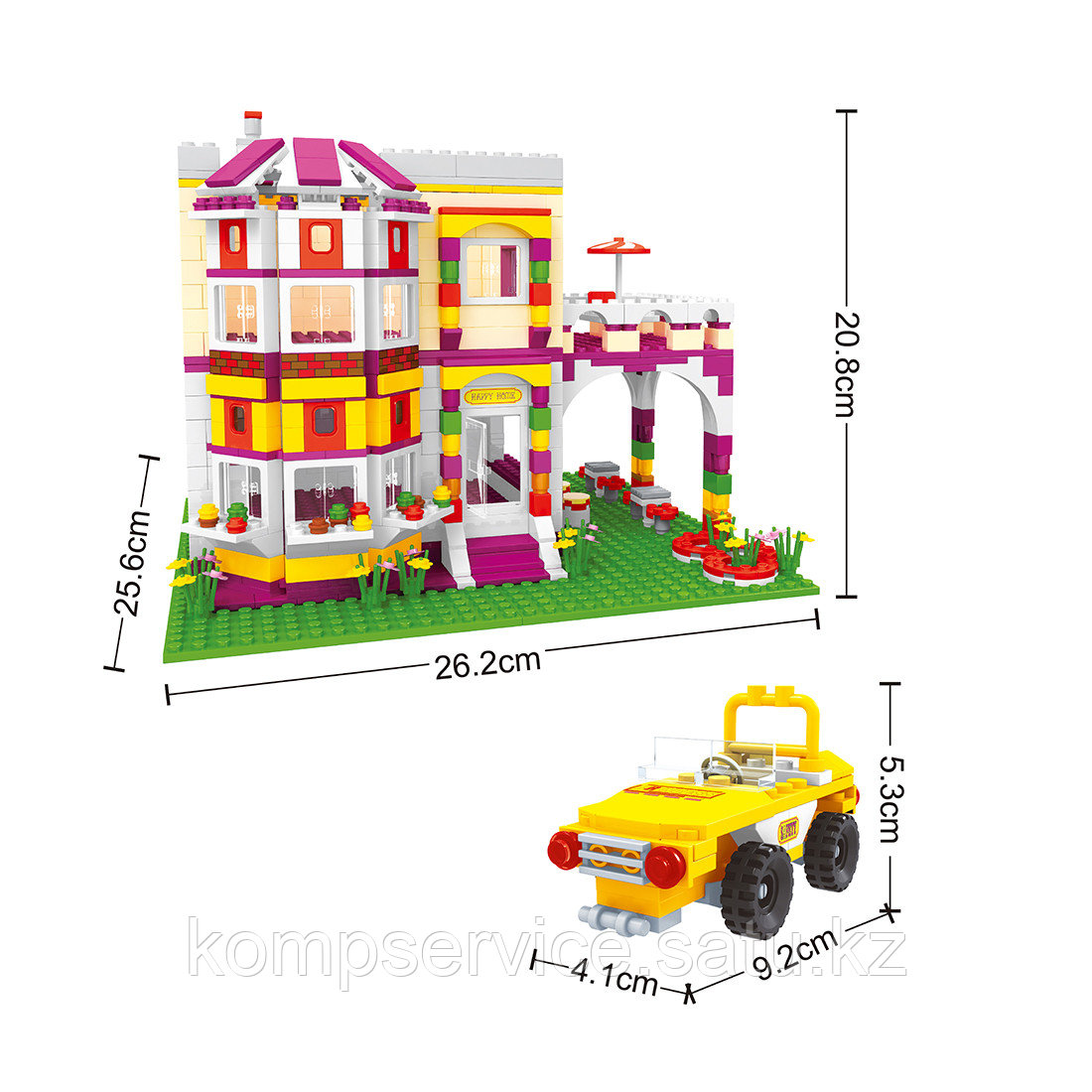 Игровой конструктор Keyixing 24903 МИР ЧУДЕС (747 деталей в наборе) - фото 2 - id-p111662108