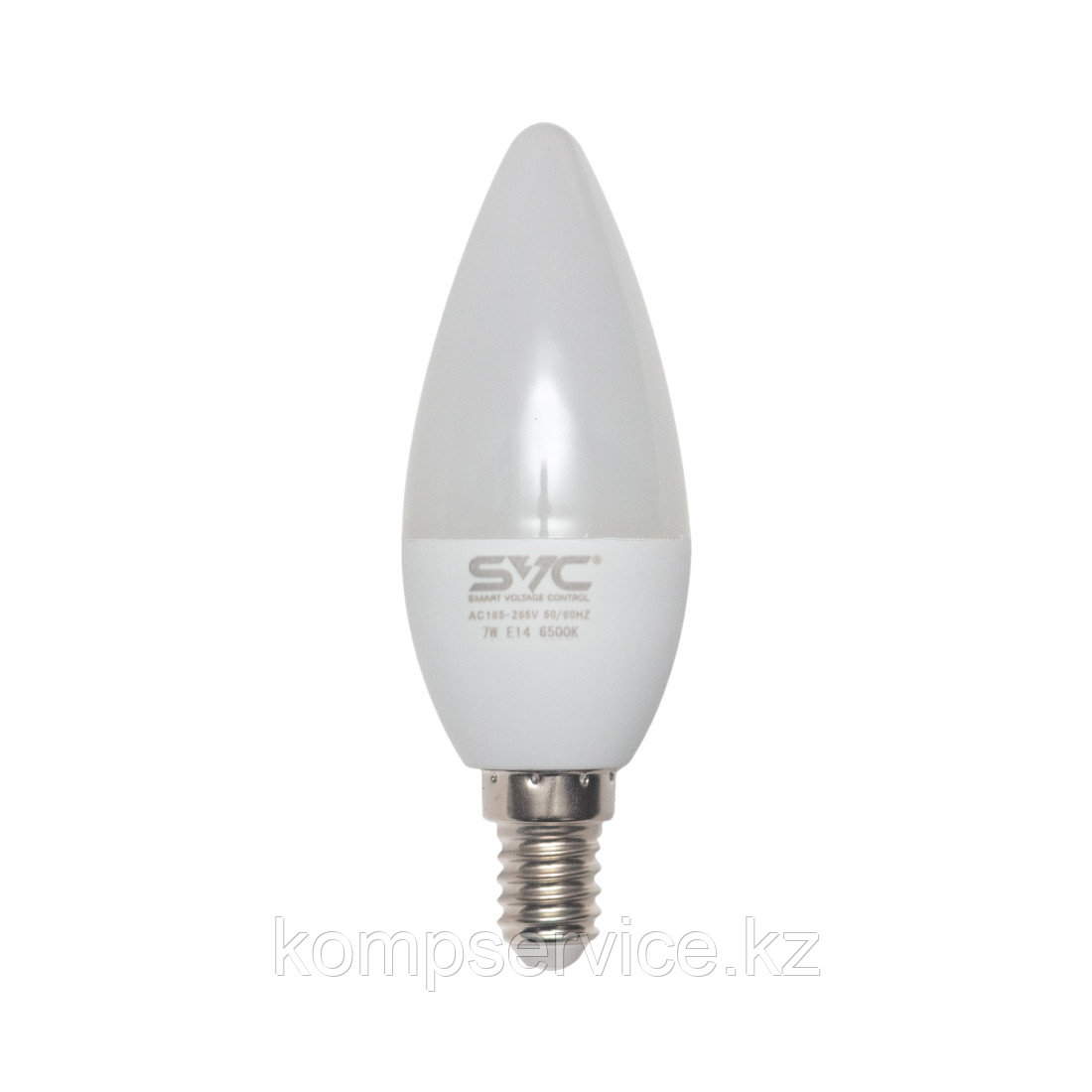 Эл. лампа светодиодная SVC LED C35-7W-E14-6500K, Холодный - фото 1 - id-p111663614