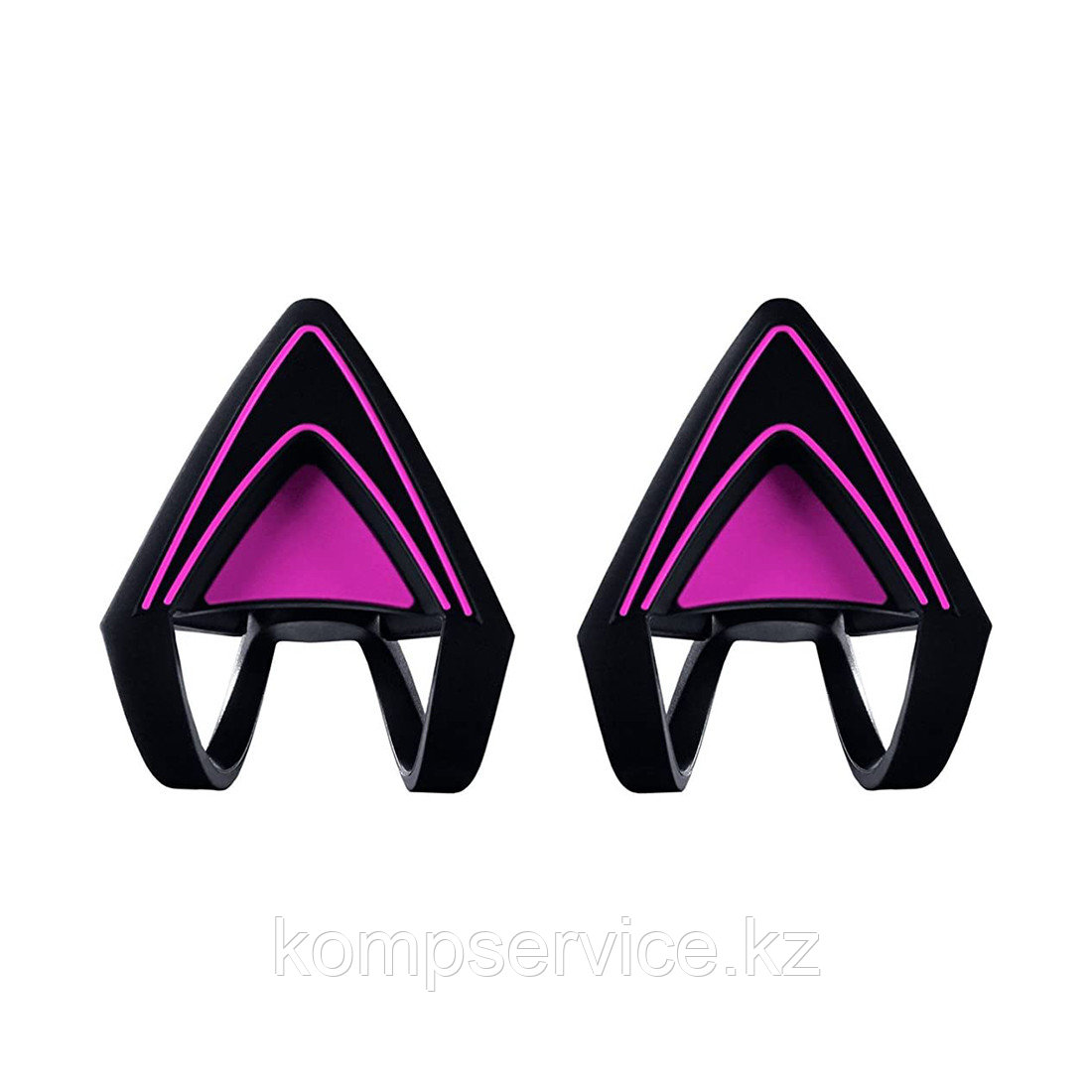 Накладные кошачьи ушки на гарнитуру Razer Kitty Ears for Kraken - Neon Purple - фото 1 - id-p111664020
