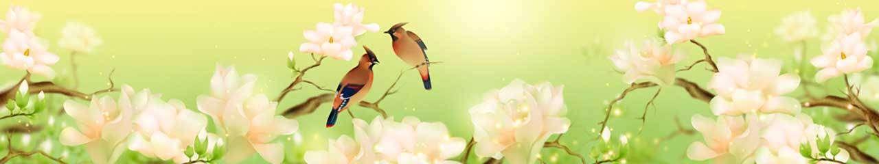 Птицы на цветущих ветках 9-301 - фото 2 - id-p111667088