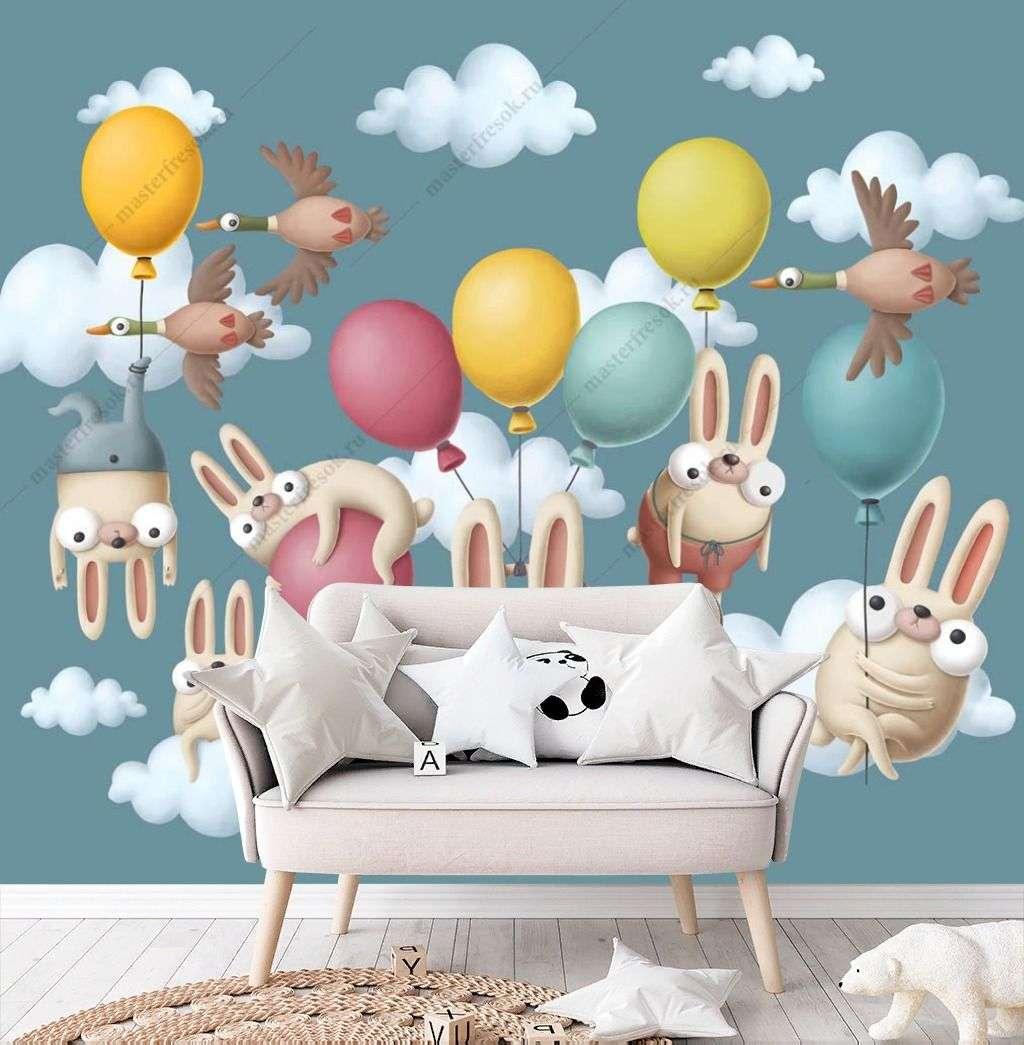 Кролики на воздушных шариках 14-244 - фото 5 - id-p111671894