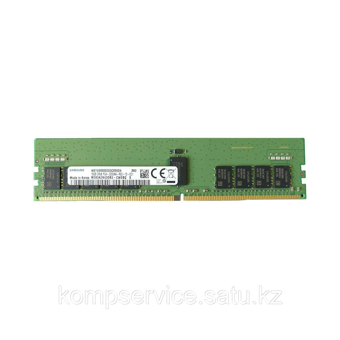 Модуль памяти Samsung M393A2K43DB3-CWE DDR4-3200 ECC RDIMM 16GB 3200MHz - фото 1 - id-p111674163