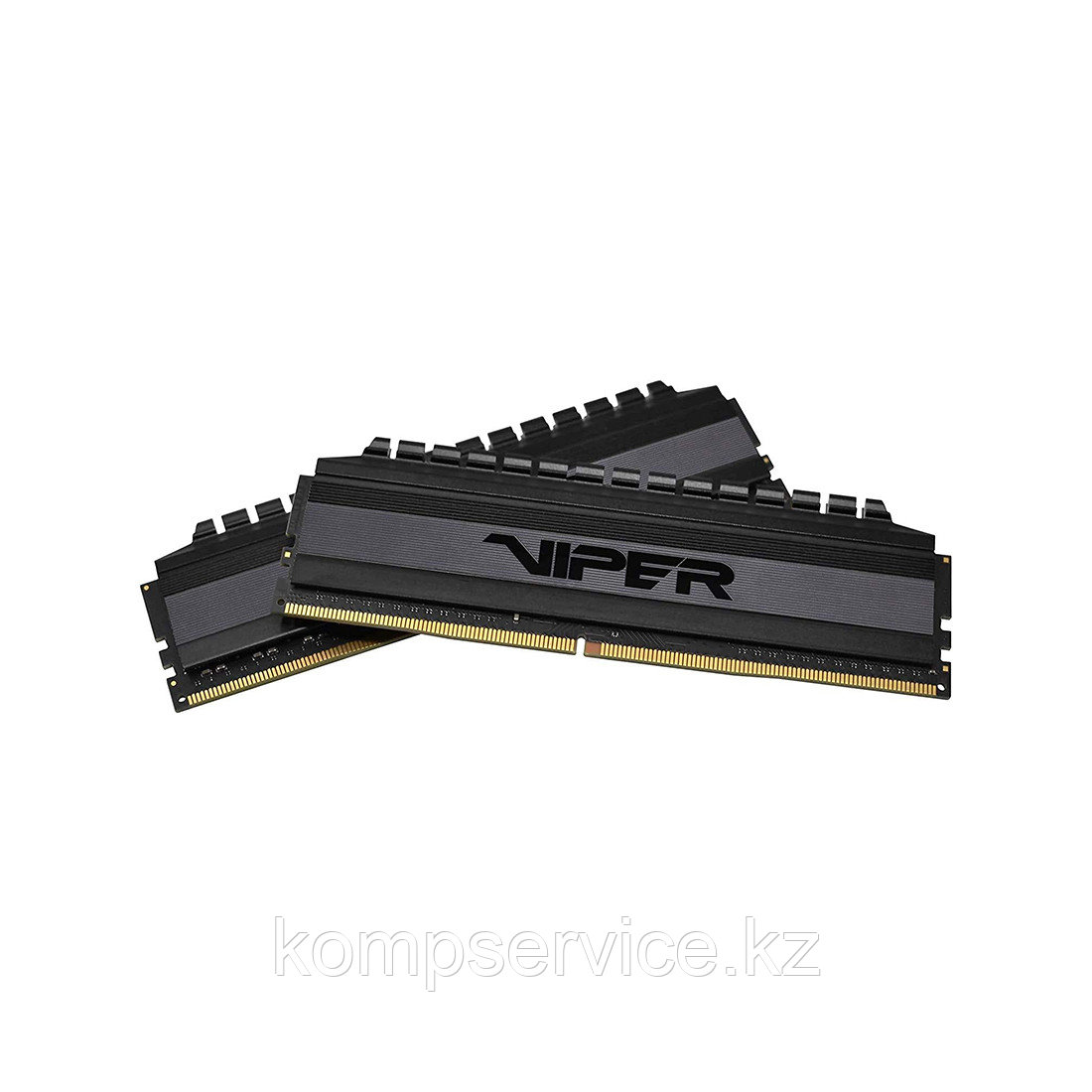 Комплект модулей памяти Patriot Memory Viper 4 Blackout PVB432G300C6K DDR4 32GB (Kit 2x16GB) 3000MHz - фото 1 - id-p111674580