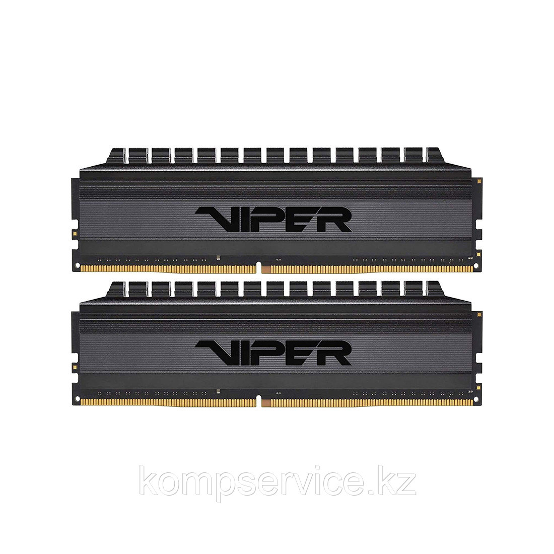 Комплект модулей памяти Patriot Memory Viper 4 Blackout PVB432G300C6K DDR4 32GB (Kit 2x16GB) 3000MHz - фото 2 - id-p111674580