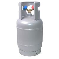 Фреон жинауға арналған 12,5 литрлік екі вентильді баллон