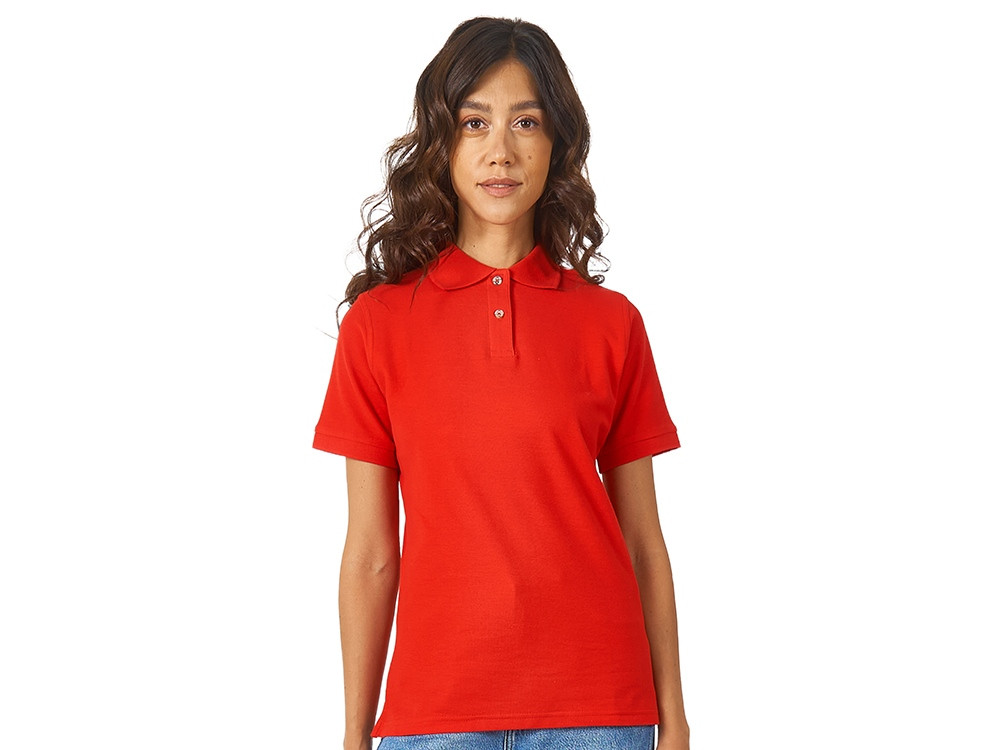 Рубашка поло Boston женская, красный - фото 1 - id-p60492155