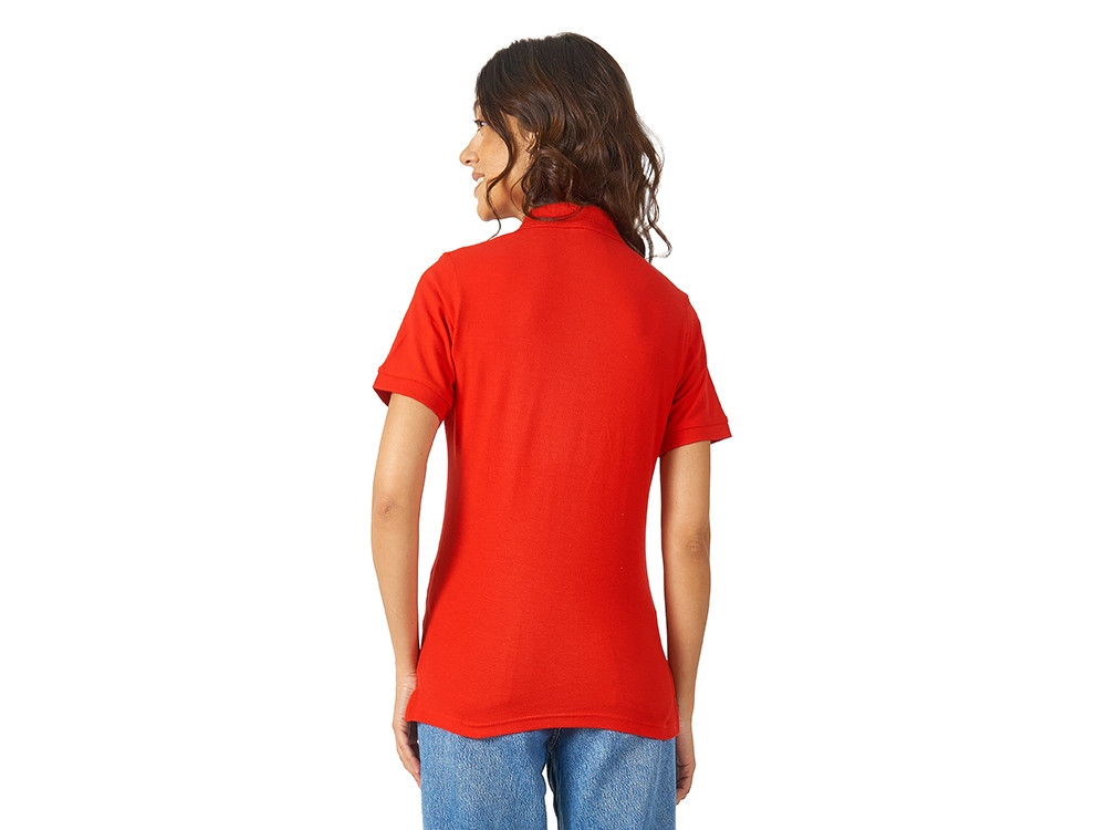 Рубашка поло Boston женская, красный - фото 3 - id-p60492155