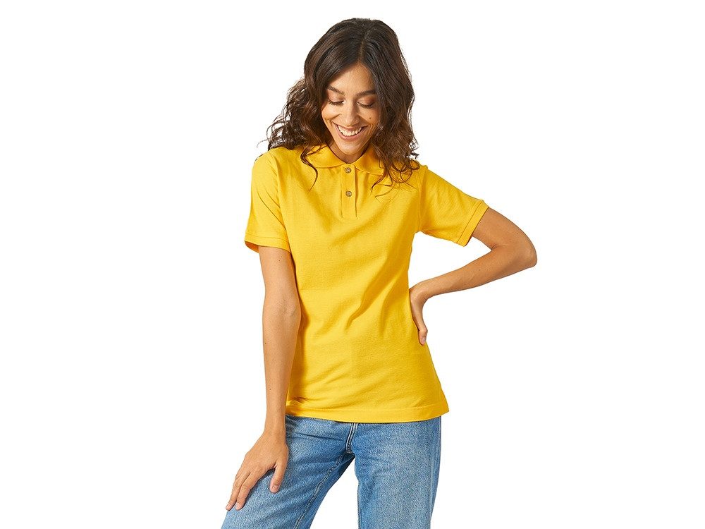 Рубашка поло Boston женская, золотисто-желтый - фото 2 - id-p55507877