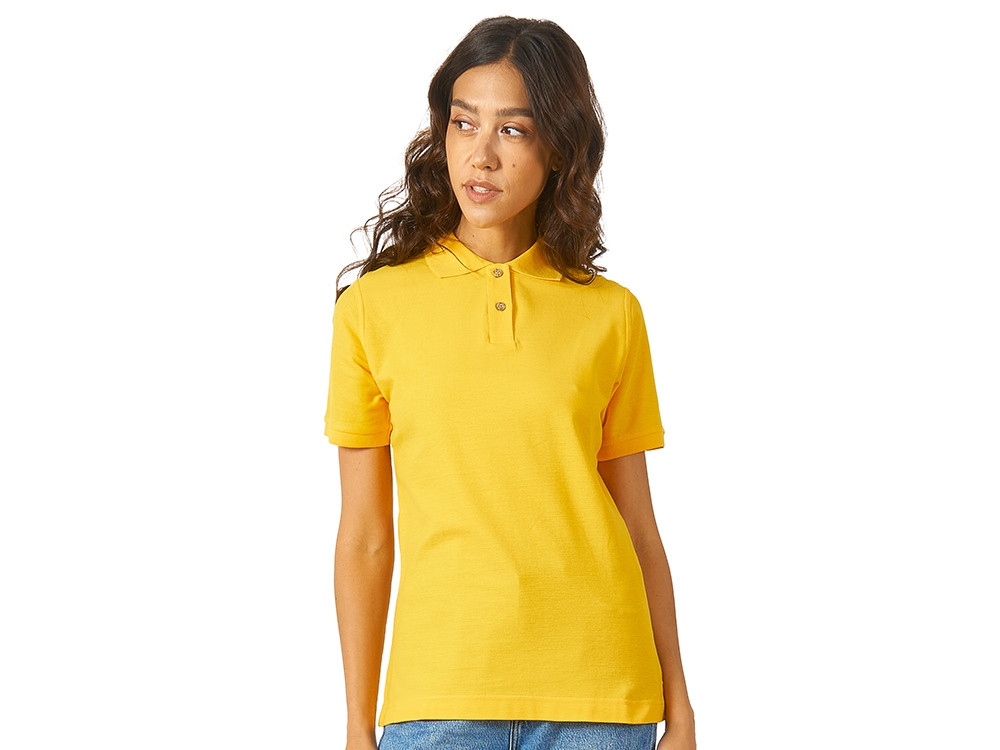 Рубашка поло Boston женская, золотисто-желтый - фото 1 - id-p55507878