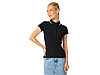 Рубашка поло Erie женская, черный, фото 2