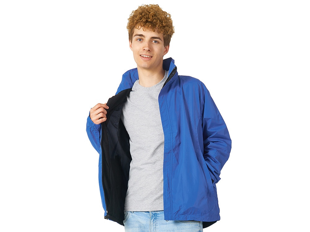 Куртка мужская с капюшоном Wind, кл. синий - фото 3 - id-p70027180