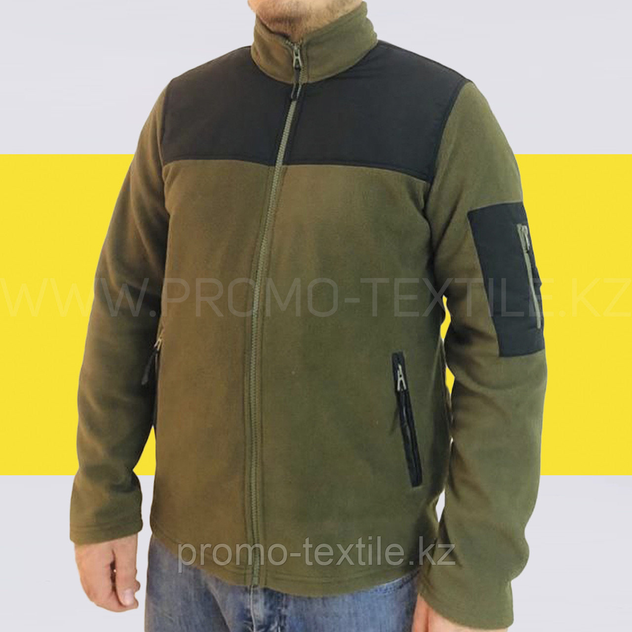 Флисовая куртка рабочая | Флисовая кофта с карманами - фото 1 - id-p111675484