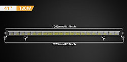 Люстра светодиодная с ДХО 1043мм / 130W - XTREME-X