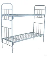 Кровать двухъярусная металлическая армейская