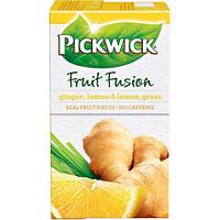 Чай травяной Pickwick Fruit Fusion имбирь-лемонграсс, пакетированный, 20 пак.