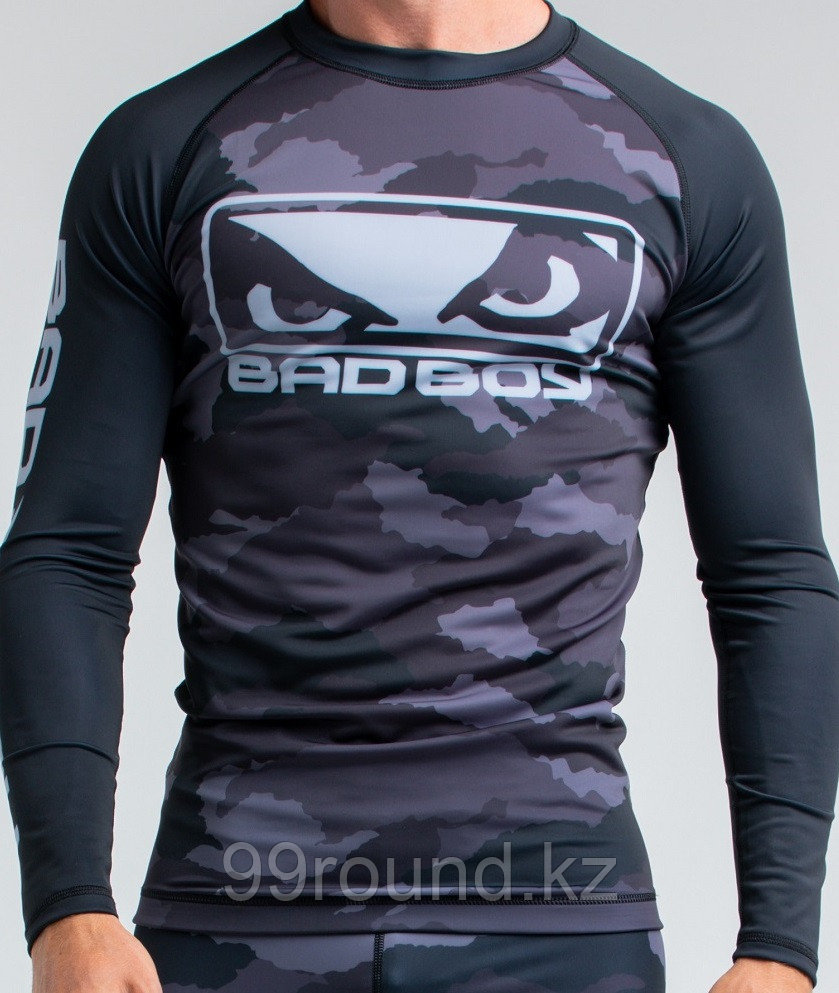 Рашгард с длинным рукавом Bad Boy 1687 Fighter GR/Camo - M