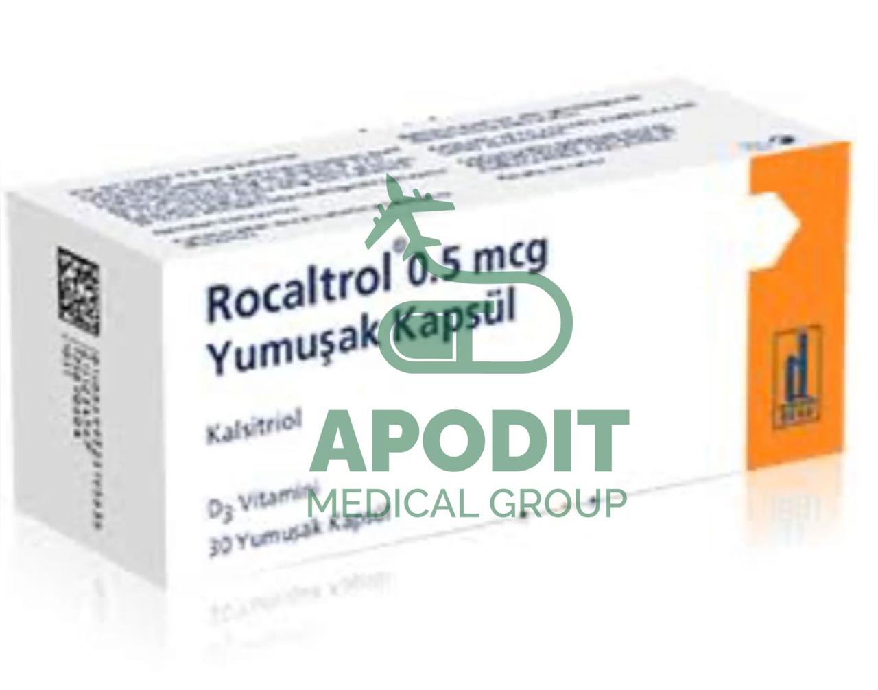 Рокальтрол(Rocaltrol) 0,5 мг/30 капс. - фото 1 - id-p111682641