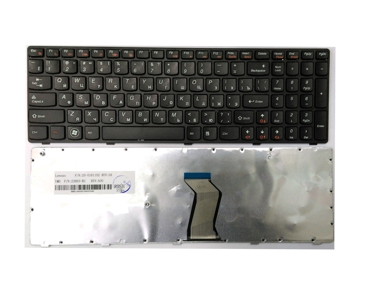 Клавиатура для ноутбука Lenovo Ideapad Z560 Z570 RU - фото 1 - id-p56381846