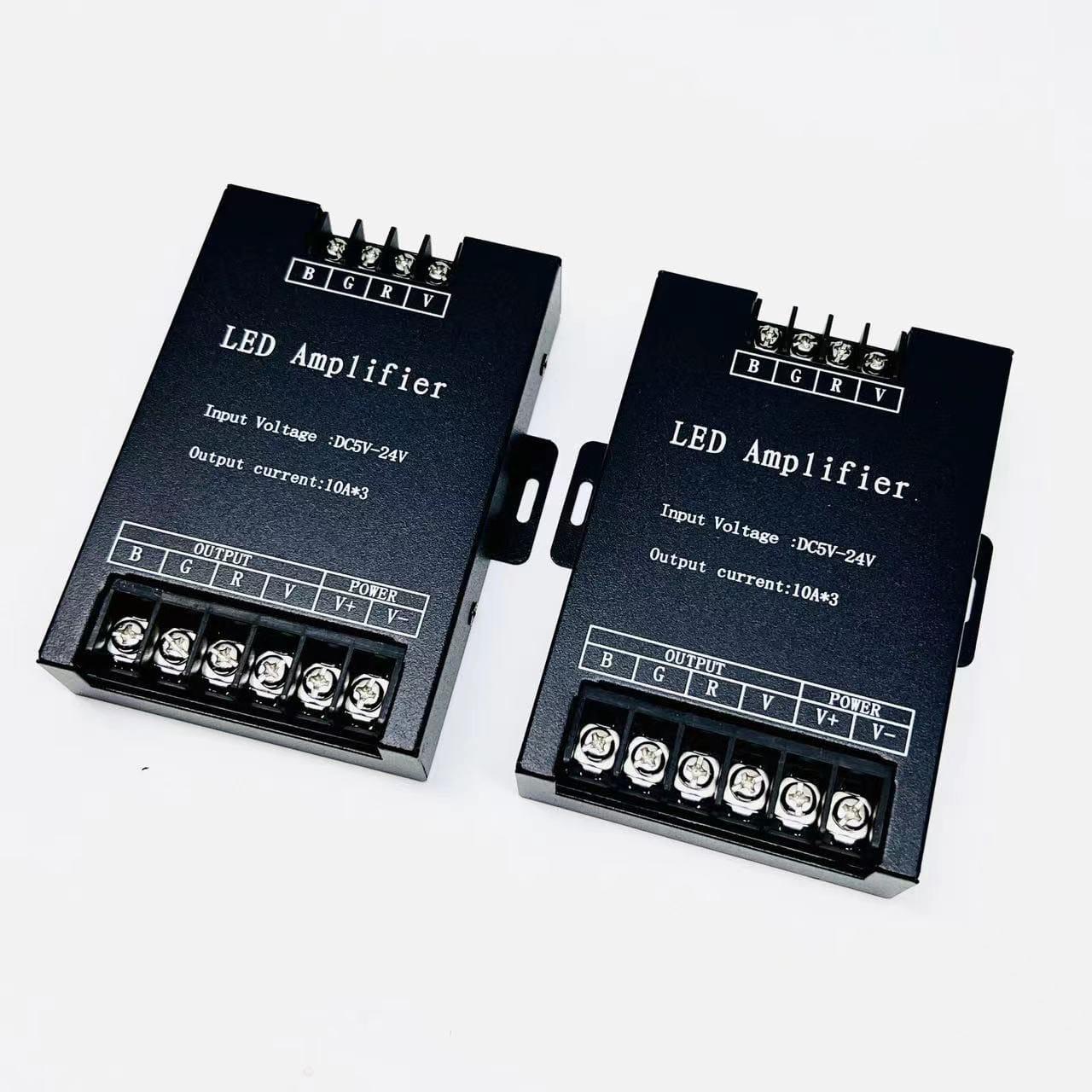 Усилитель сигнала для светодиодной ленты RGB 5-24V 10*3A, фото 1