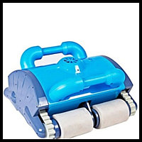 Автоматический робот-пылесос для чистки дна и стен бассейна IRobotec Light Blue iCleaner 200 (кабель = 30 м)