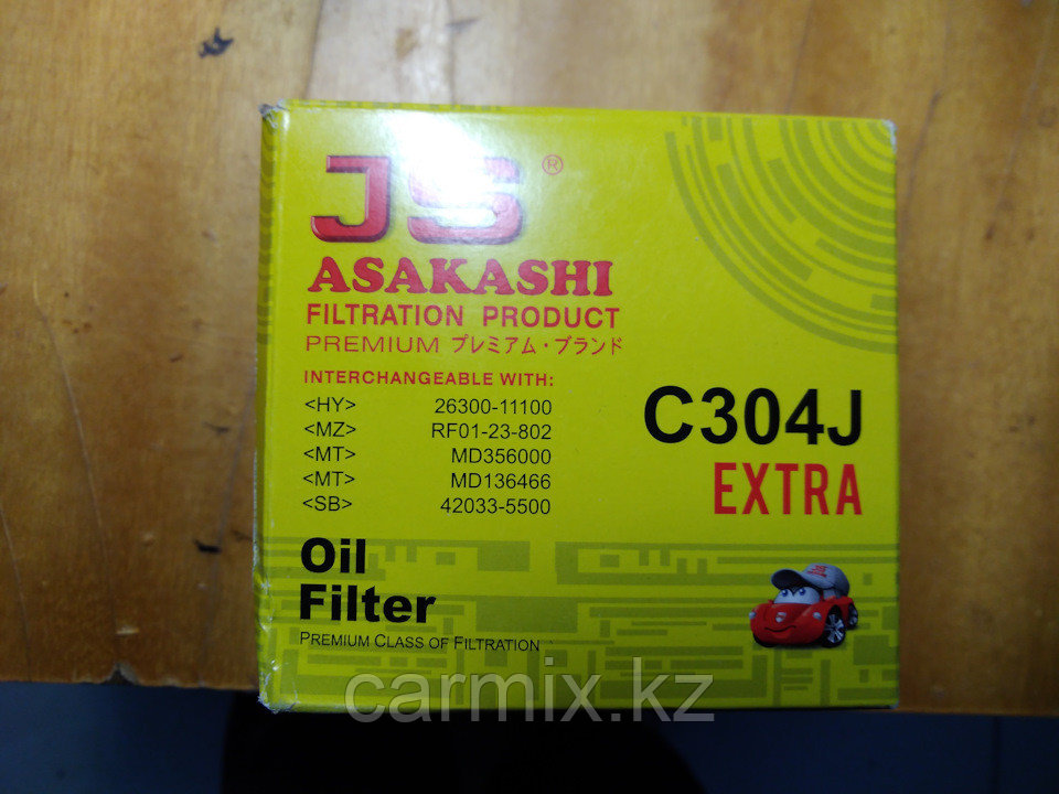 MD356000, MD136466, Фильтр масляный MITSUBISHI GALANT EA5A 6A13 V-2.5, ASAKASHI - фото 1 - id-p76995512
