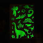 Книга со светящимися наклейками «Время динозавров», 40 наклеек, 4 стр., фото 2