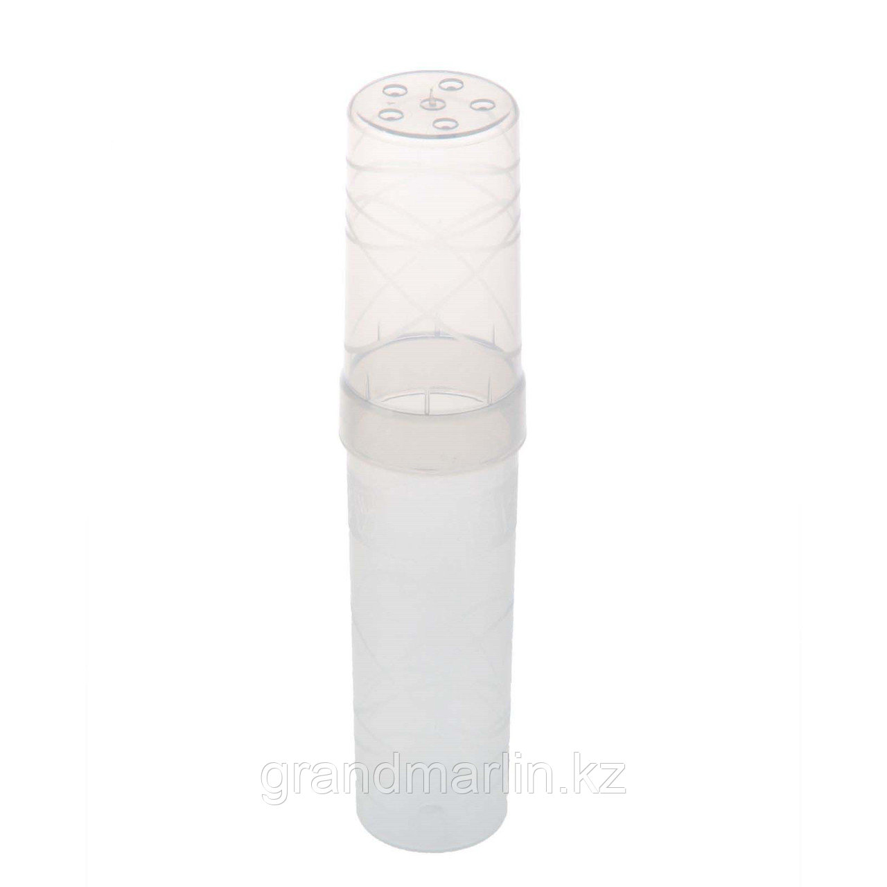 Пенал-тубус (45х195 мм) Стамм Cristal, пластиковый - фото 1 - id-p111471948