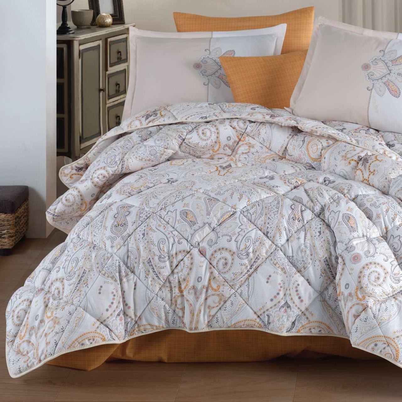 Набор постельного белья с одеялом Ранфорс Clasy GW ARAMIS 01 (2-х спальное) White Турция - фото 2 - id-p111697175